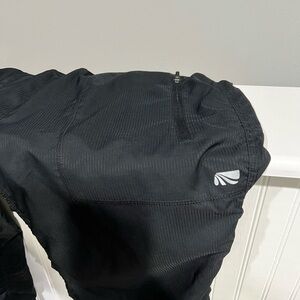 Black Athletic Pants with Logo